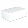 Sct Donut Boxes, 10 x 6.25 x 3.5, White, Paper, 200PK 1240